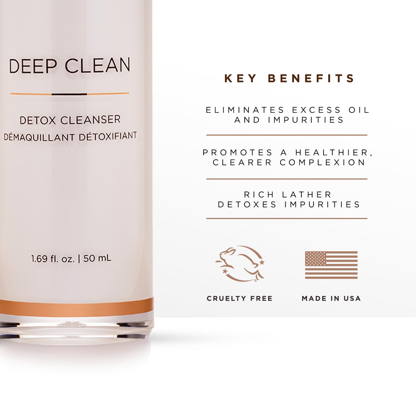 OSMOSIS Deep Clean Purifying Face Wash for All Skin Types 1.69 Fl Oz