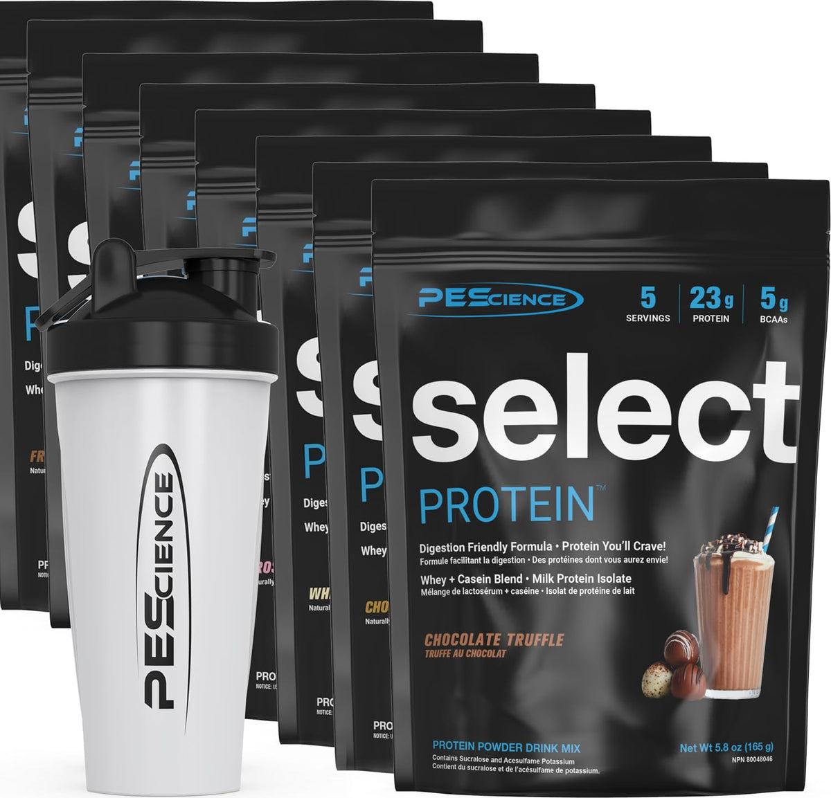 PEScience Select Protein Powder, Gourmet Vanilla, 55 Servings