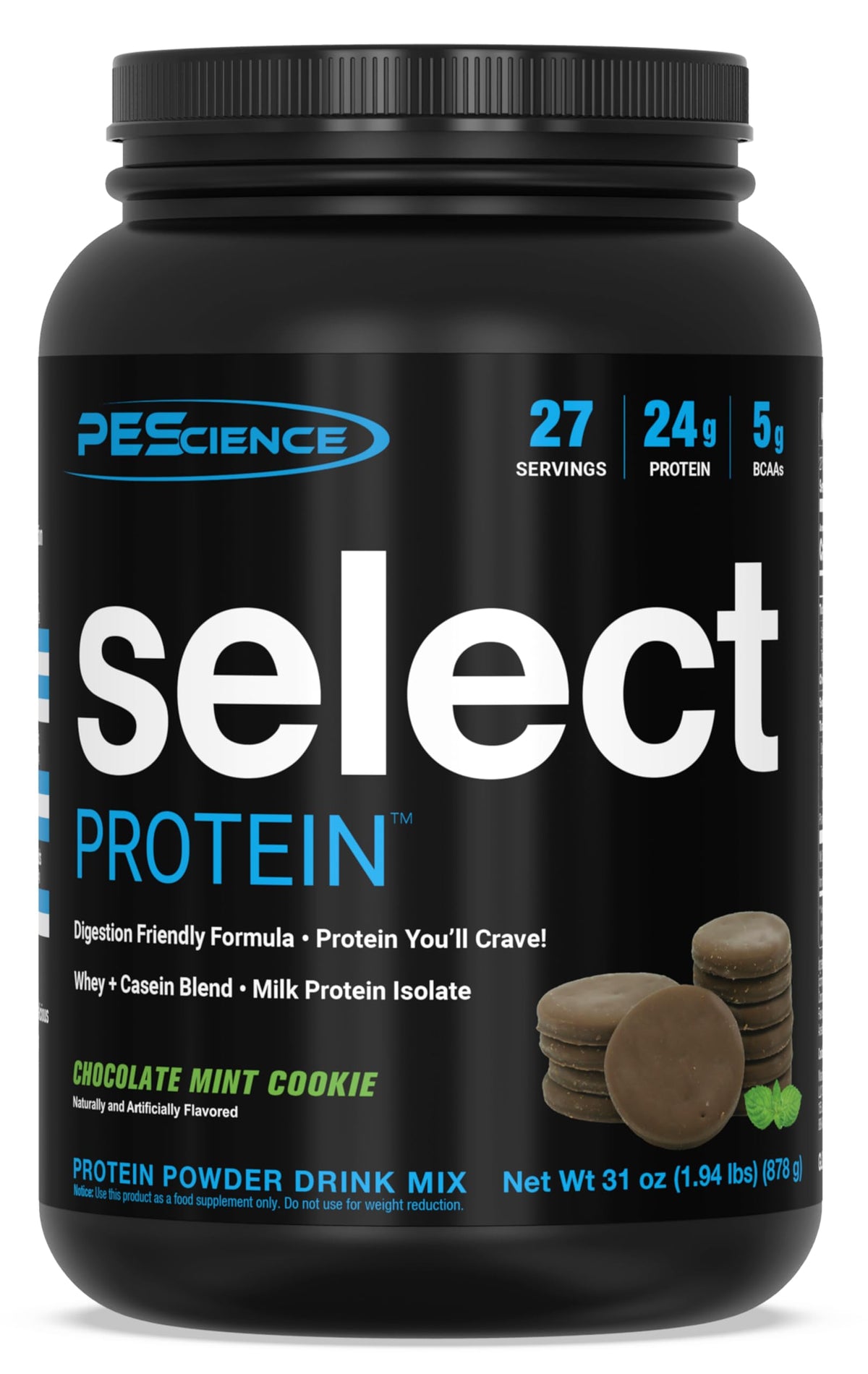 PEScience Select Protein Powder, Gourmet Vanilla, 55 Servings