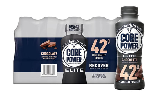 Core Power Elite Chocolate Protein Shake, 14 Fluid Ounce (Pack of 10)