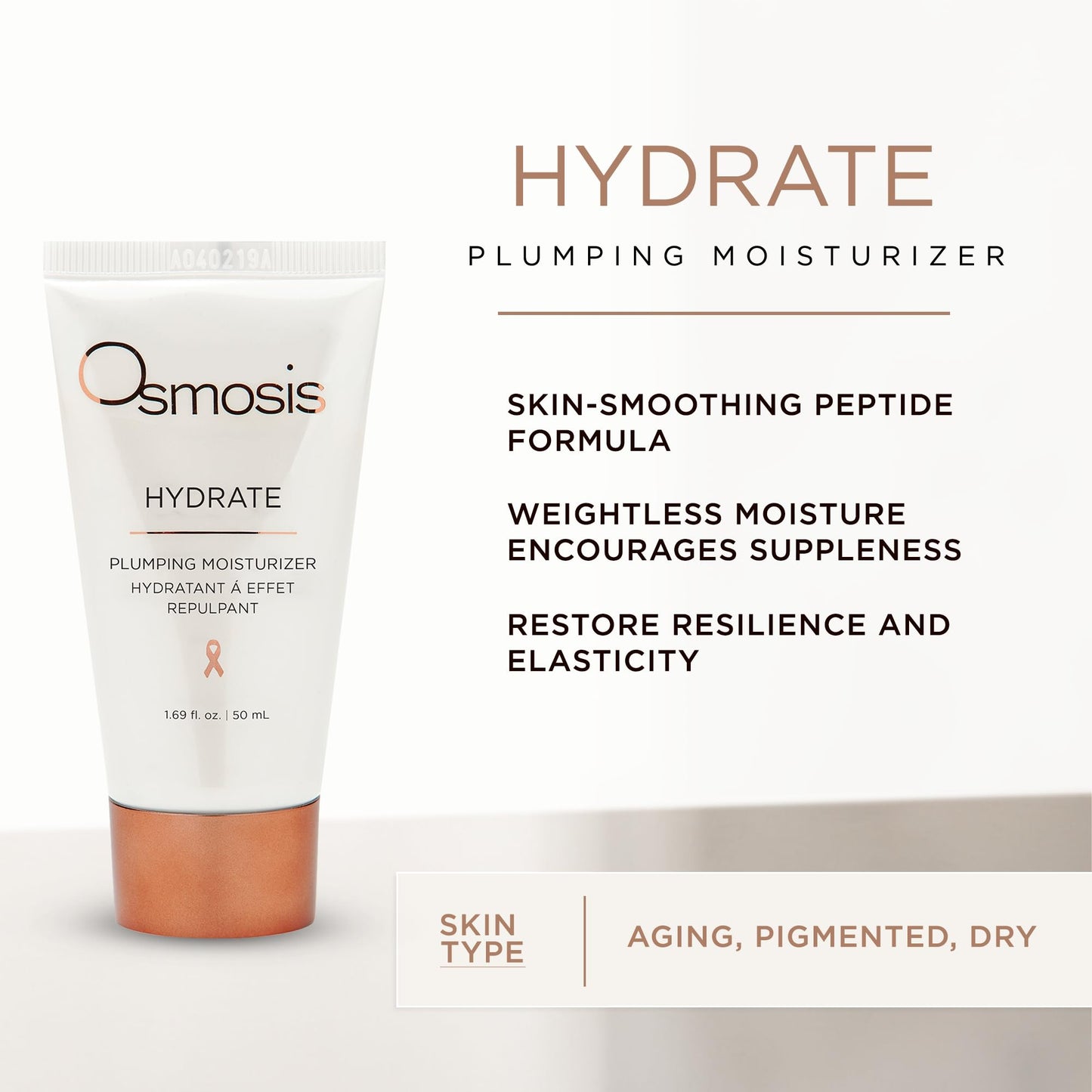 OSMOSIS Hydrate Plumping Moisturizer for Dehydrated Skin 1.69 Fl Oz